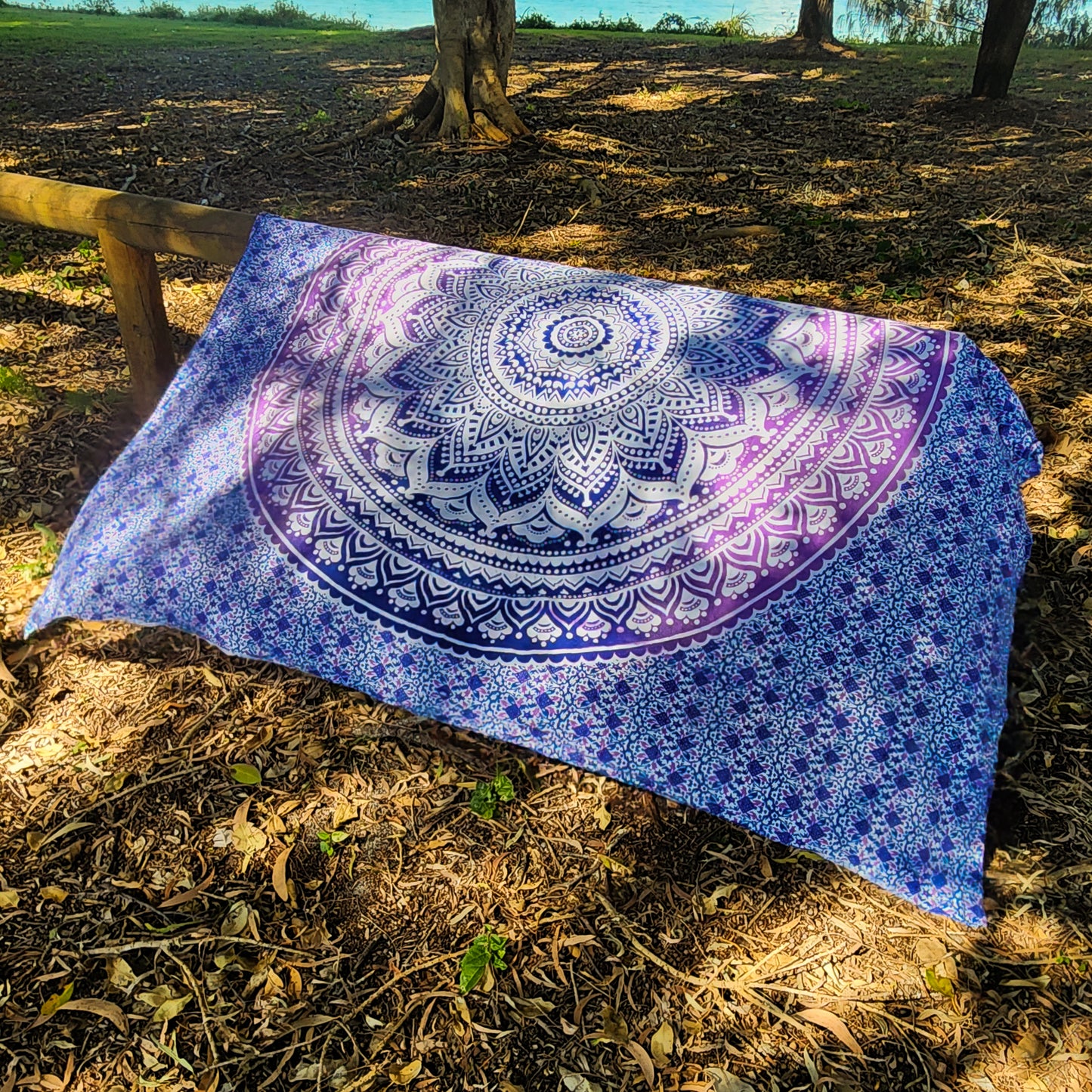 Mandala Tie-Dye Tapestry