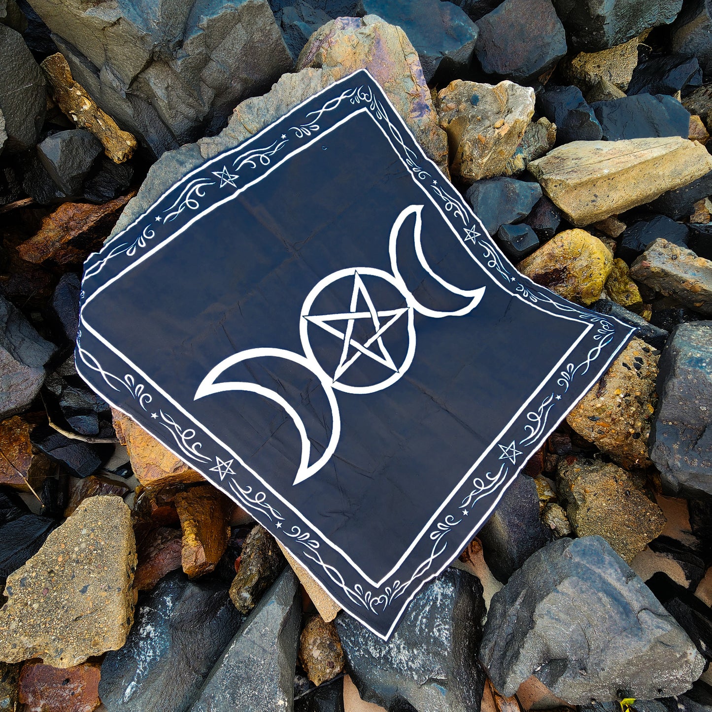 Altar Cloth - Triple Moon