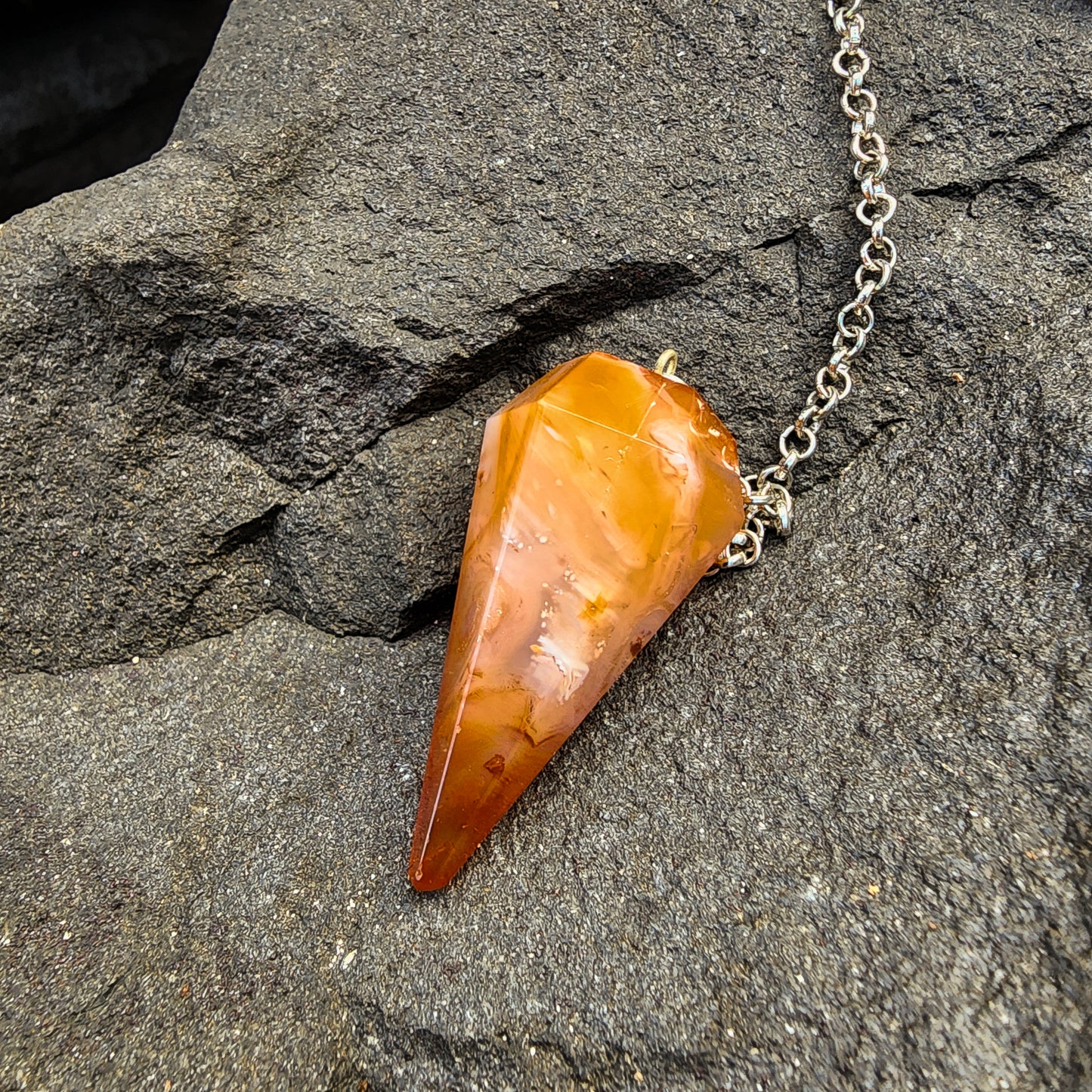 Carnelian Pendulum