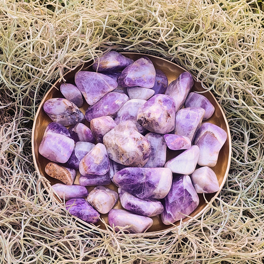 Amethyst Chevron Tumble