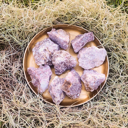 Lepidolite Rough