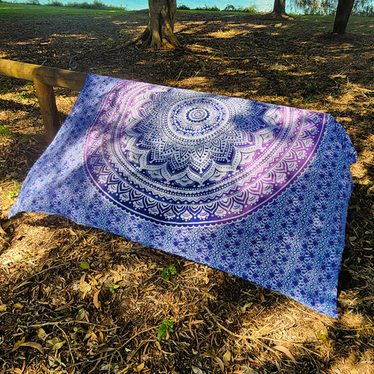 Mandala Tie-Dye Tapestry
